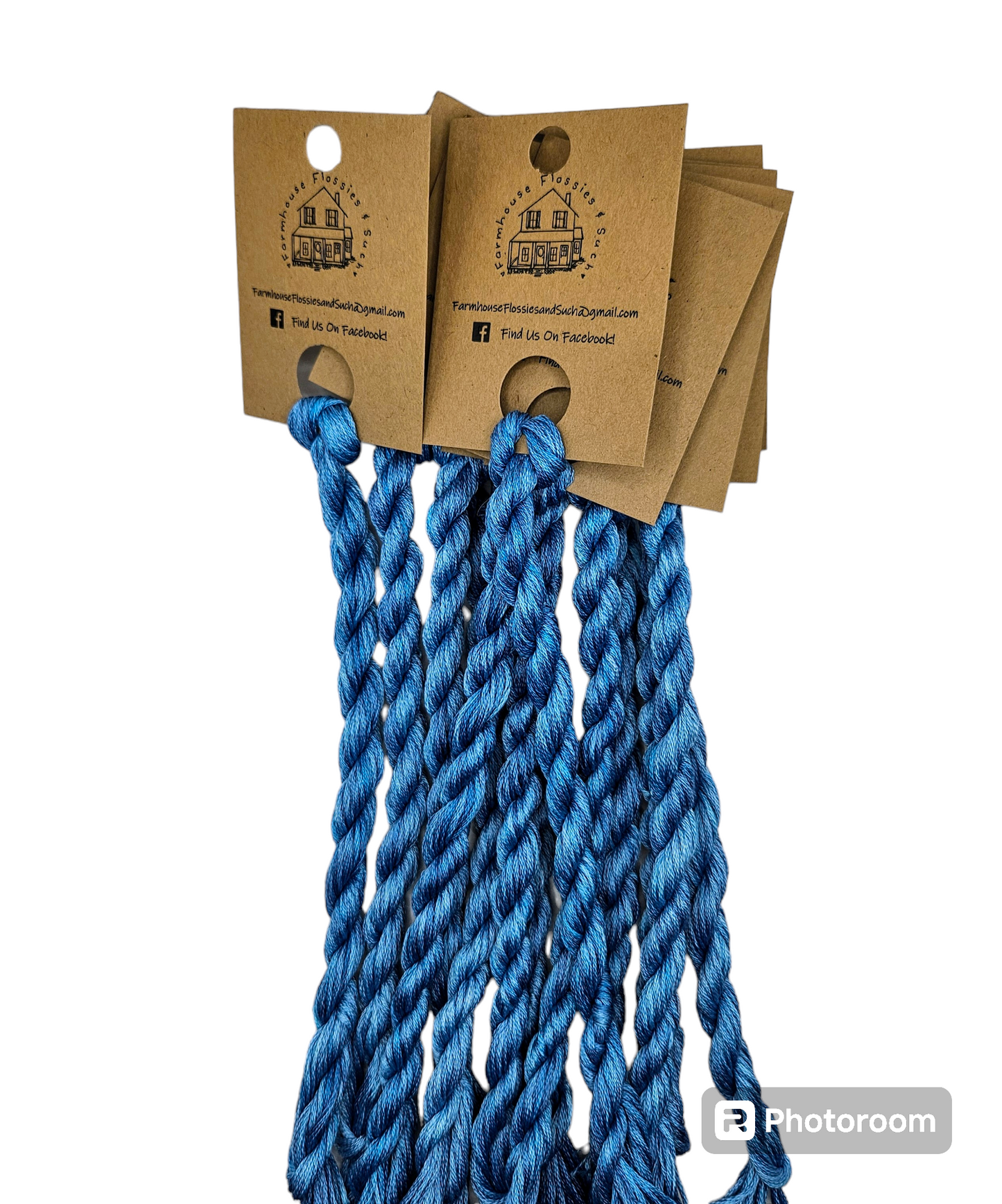 Farmhouse Flossies ~ All American Blue