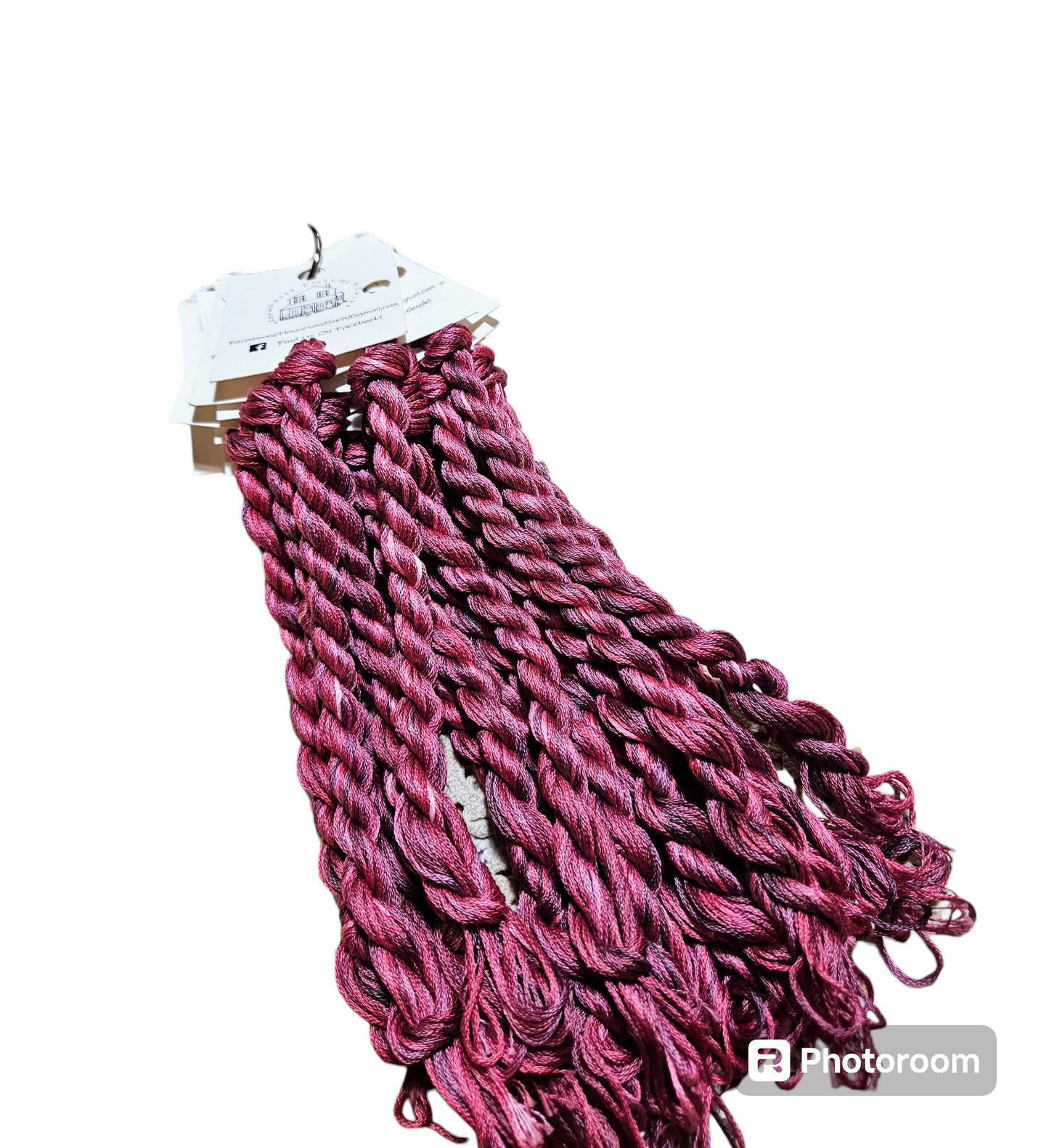 Farmhouse Flossies ~ Antique Santa