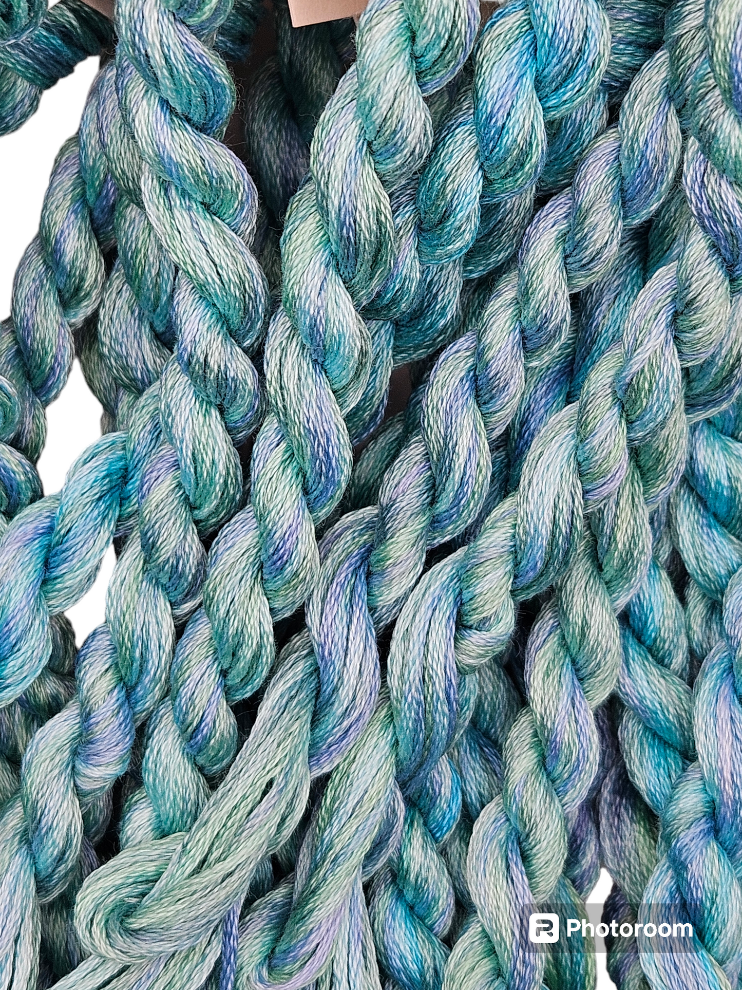 Farmhouse Flossies ~ Blue Lagoon