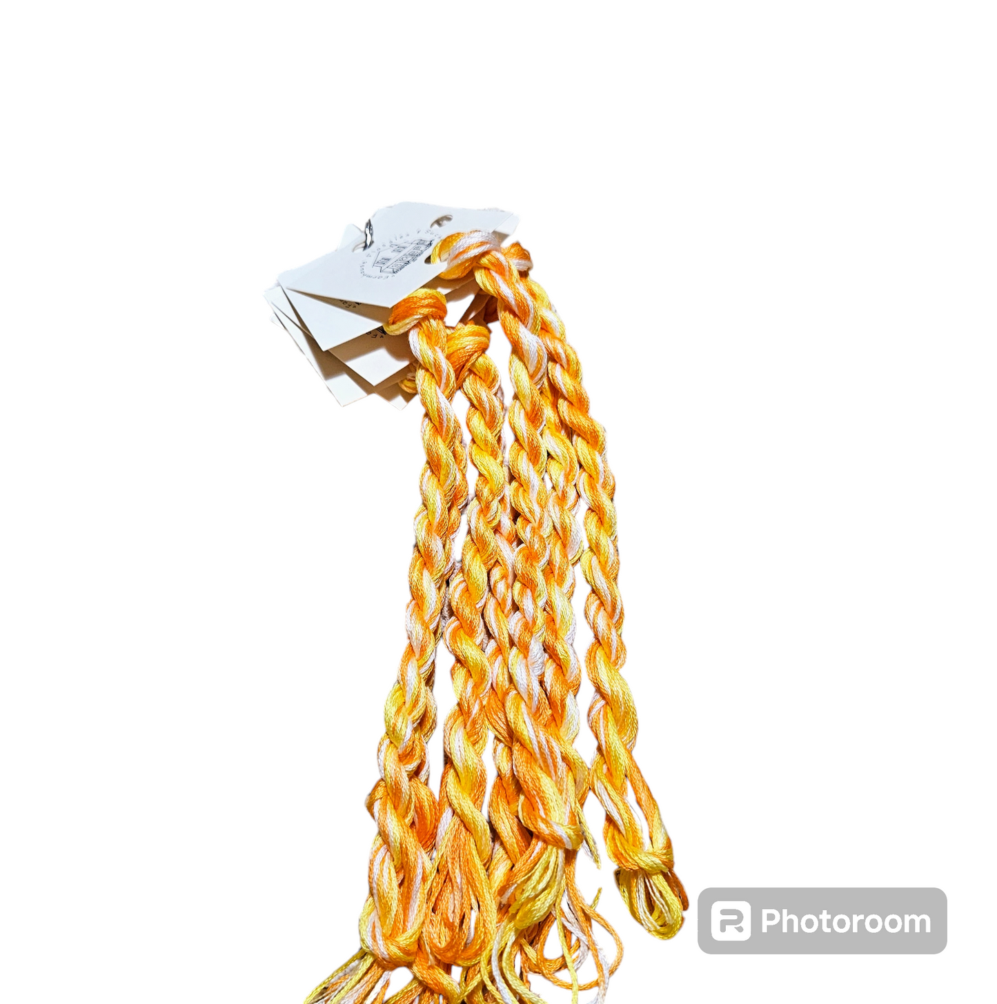 Farmhouse Flossies ~ Candy Corn