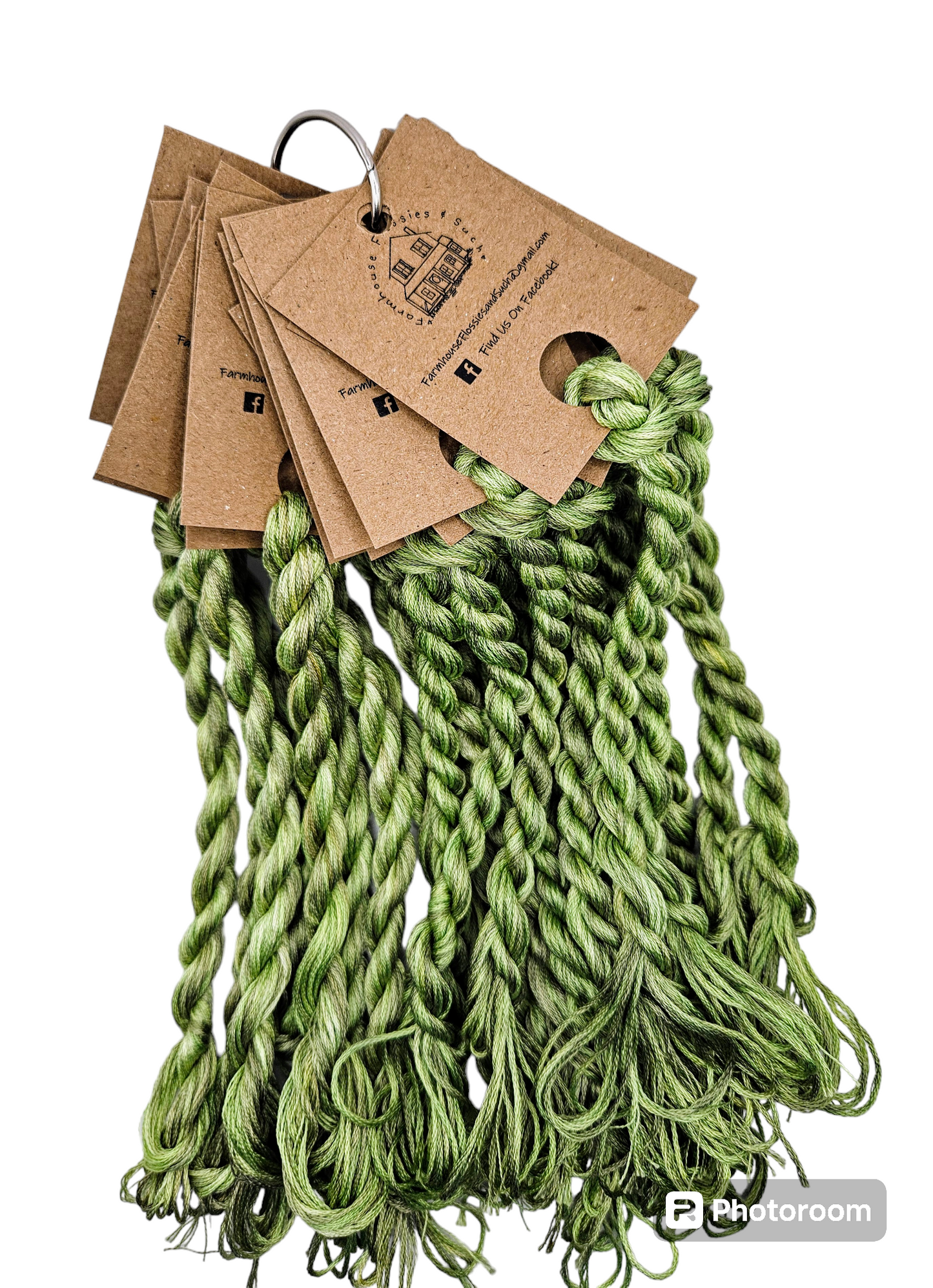 Farmhouse Flossies ~ Forest Green