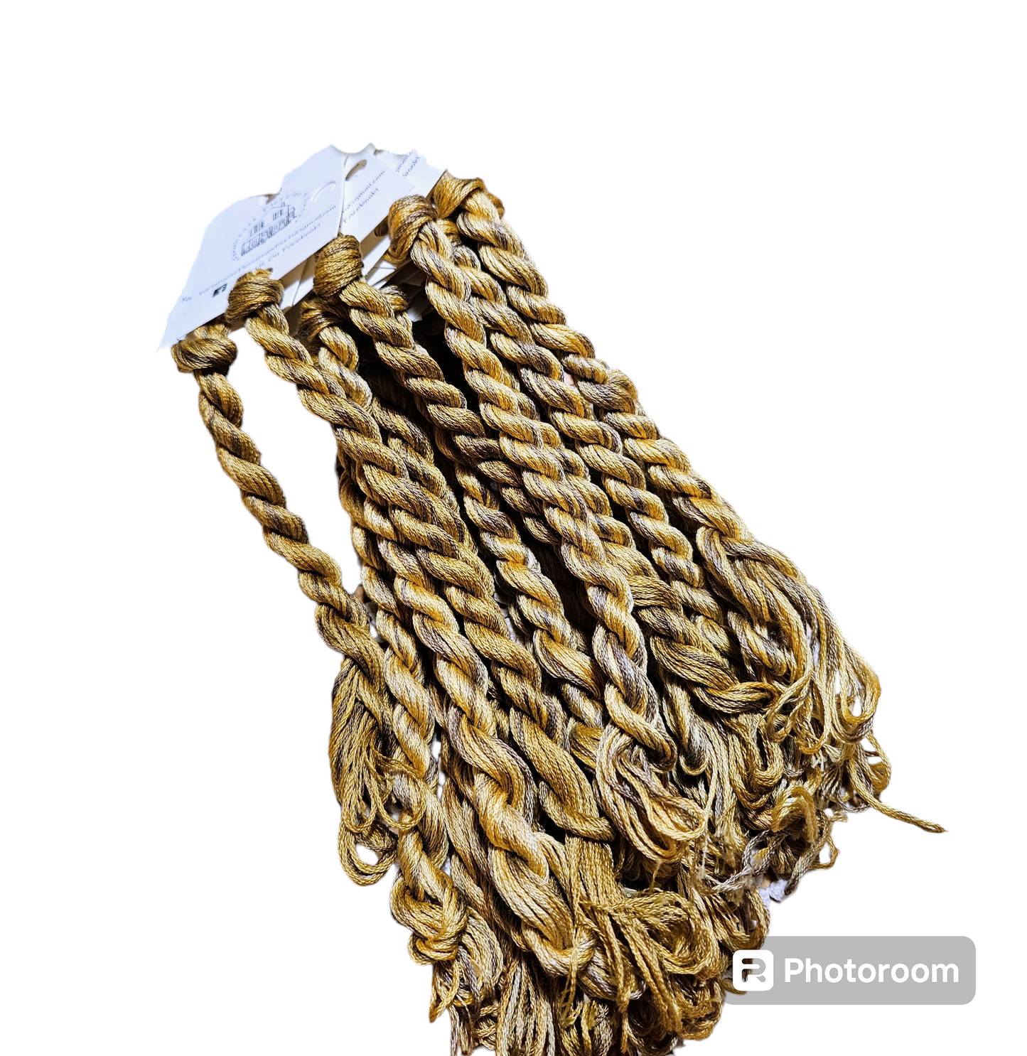 Farmhouse Flossies ~ Grungy Gold