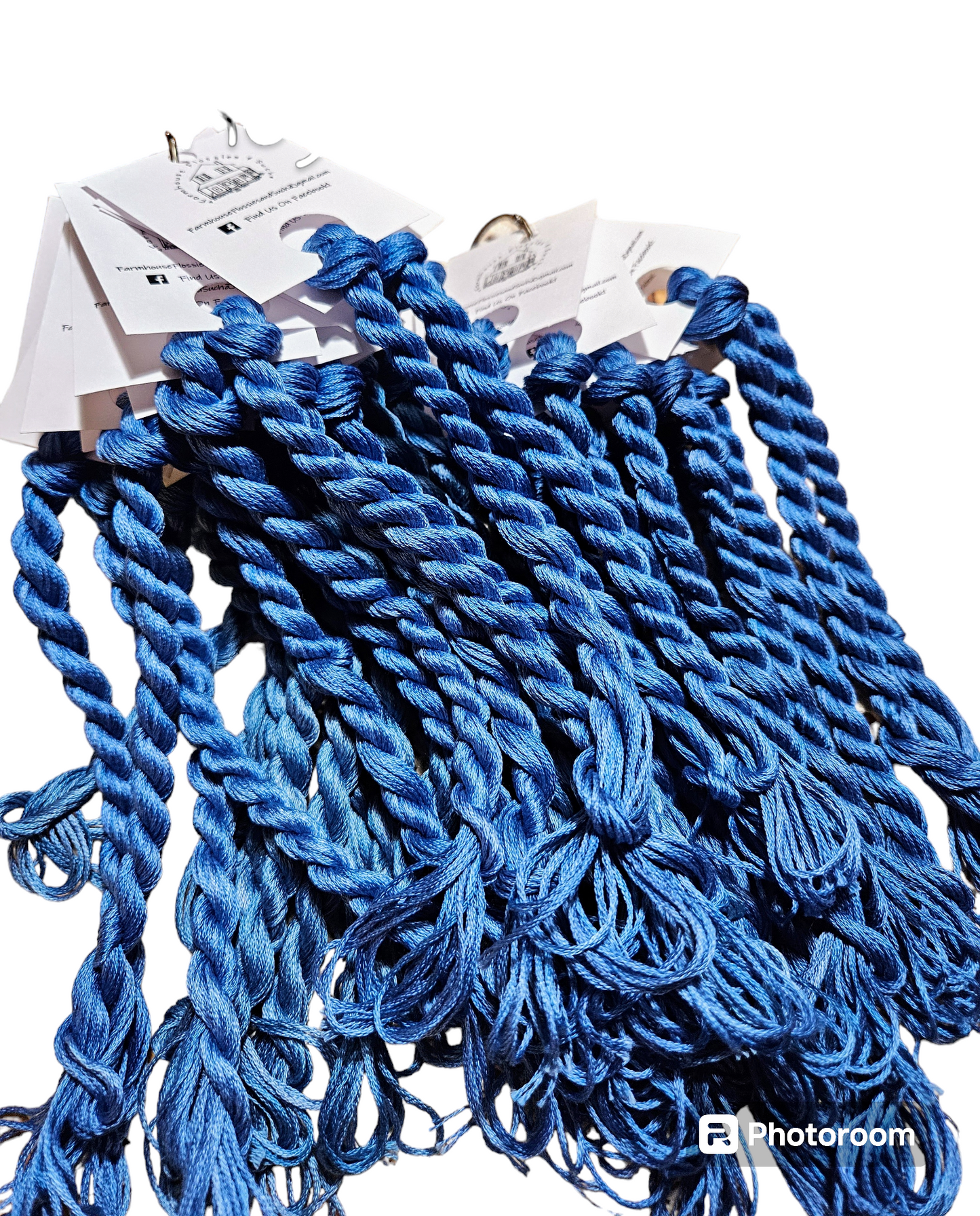 Farmhouse Flossies ~ Royalist Blue