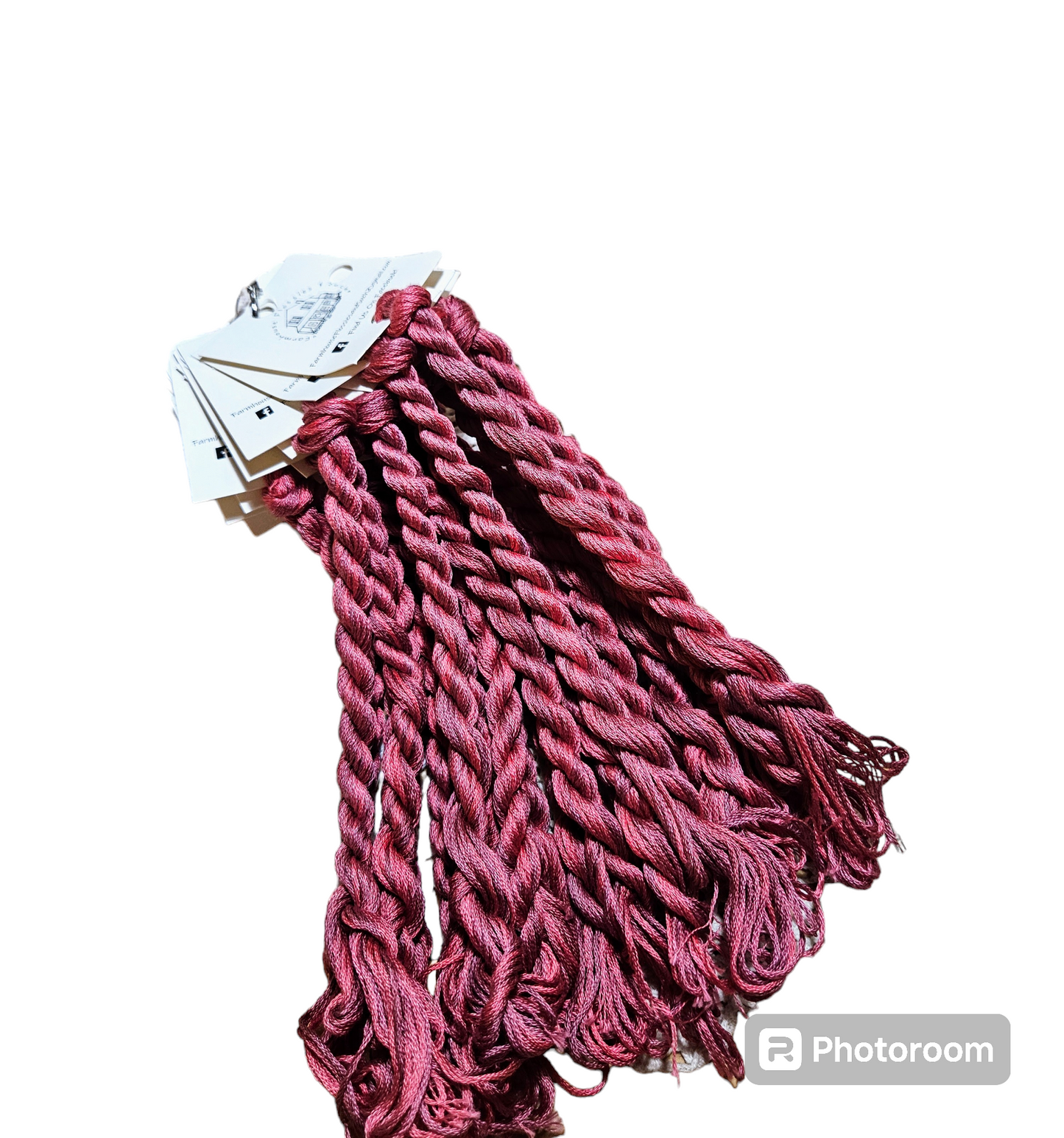 Farmhouse Flossies ~ Scrumptious Scarlet