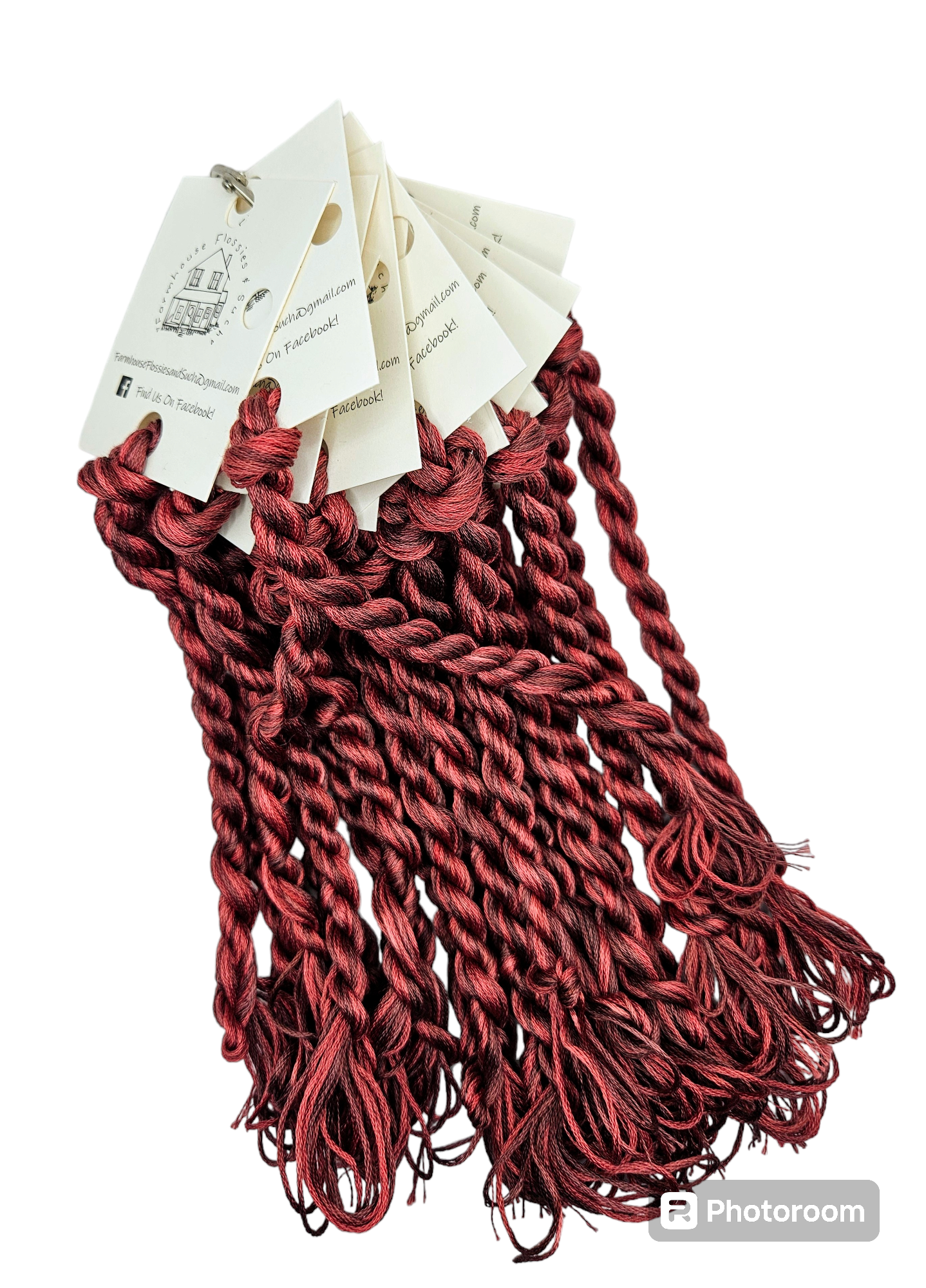 Farmhouse Flossies ~ Sooty Santa