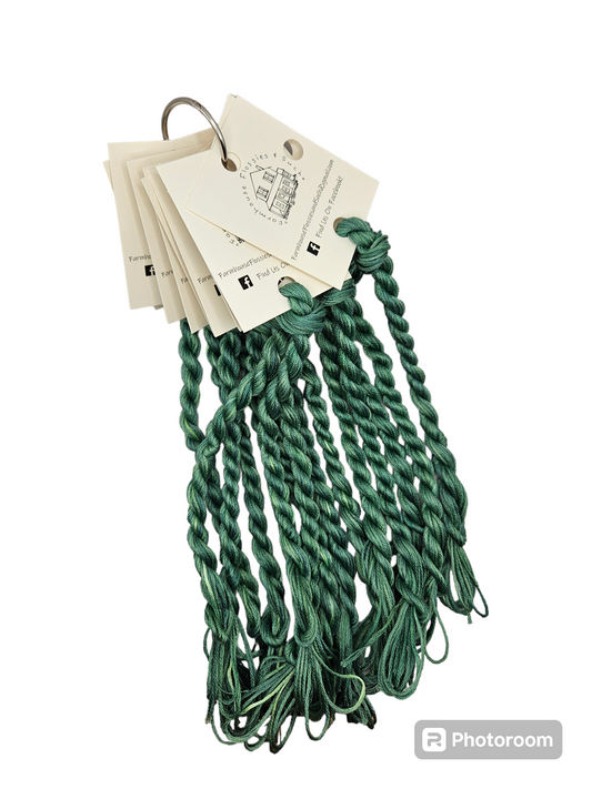 Farmhouse Flossies ~ Vintage Green