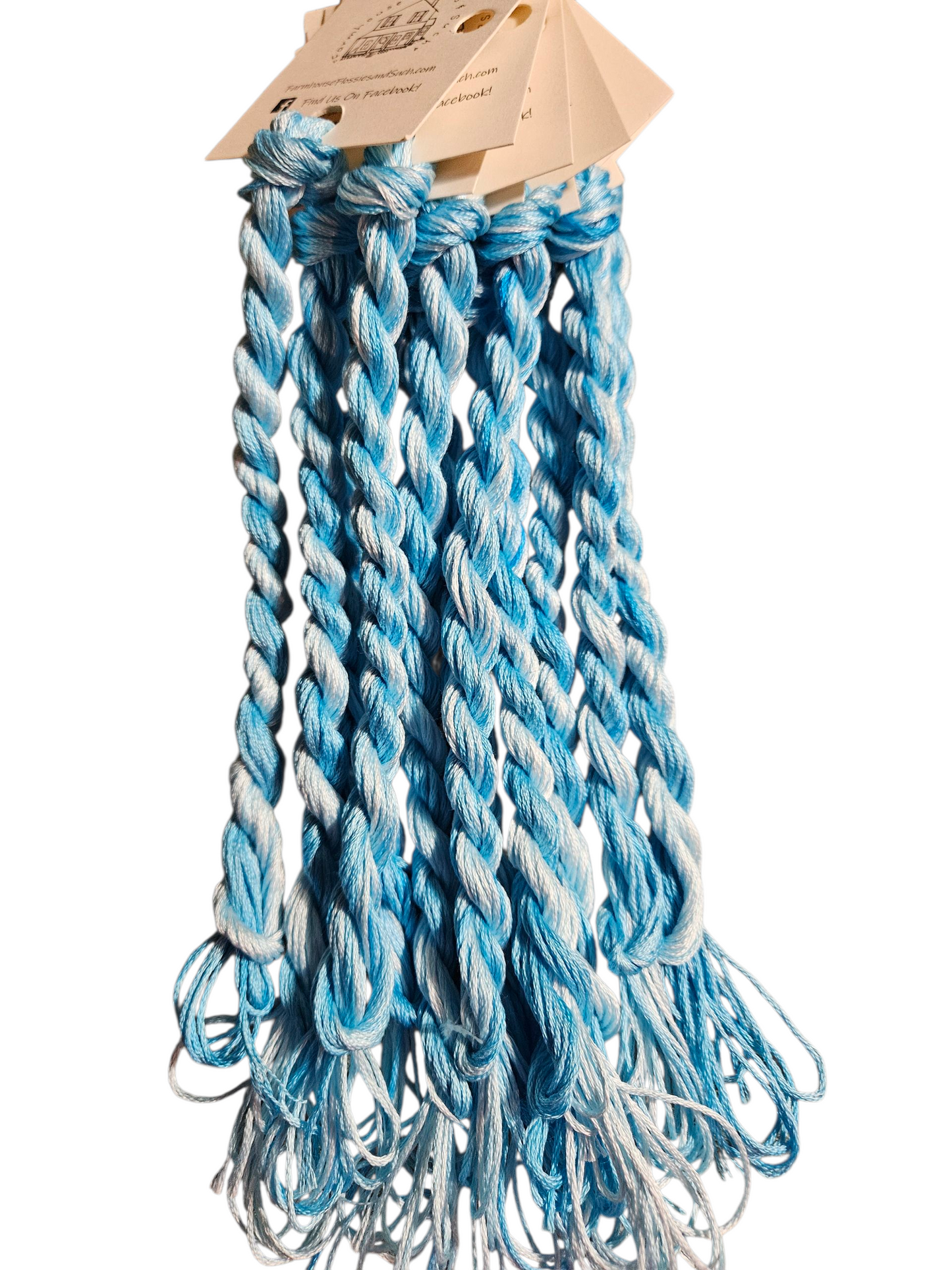 Farmhouse Flossies ~ Blue Ice