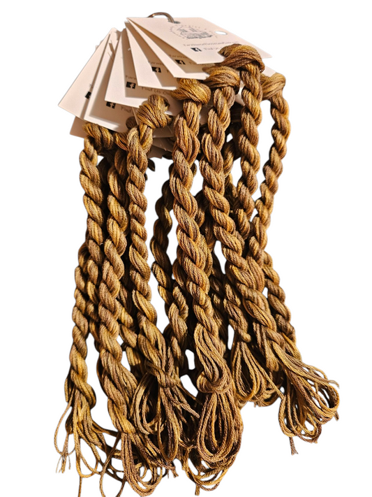 Farmhouse Flossies ~ Ultra Grungy Gold