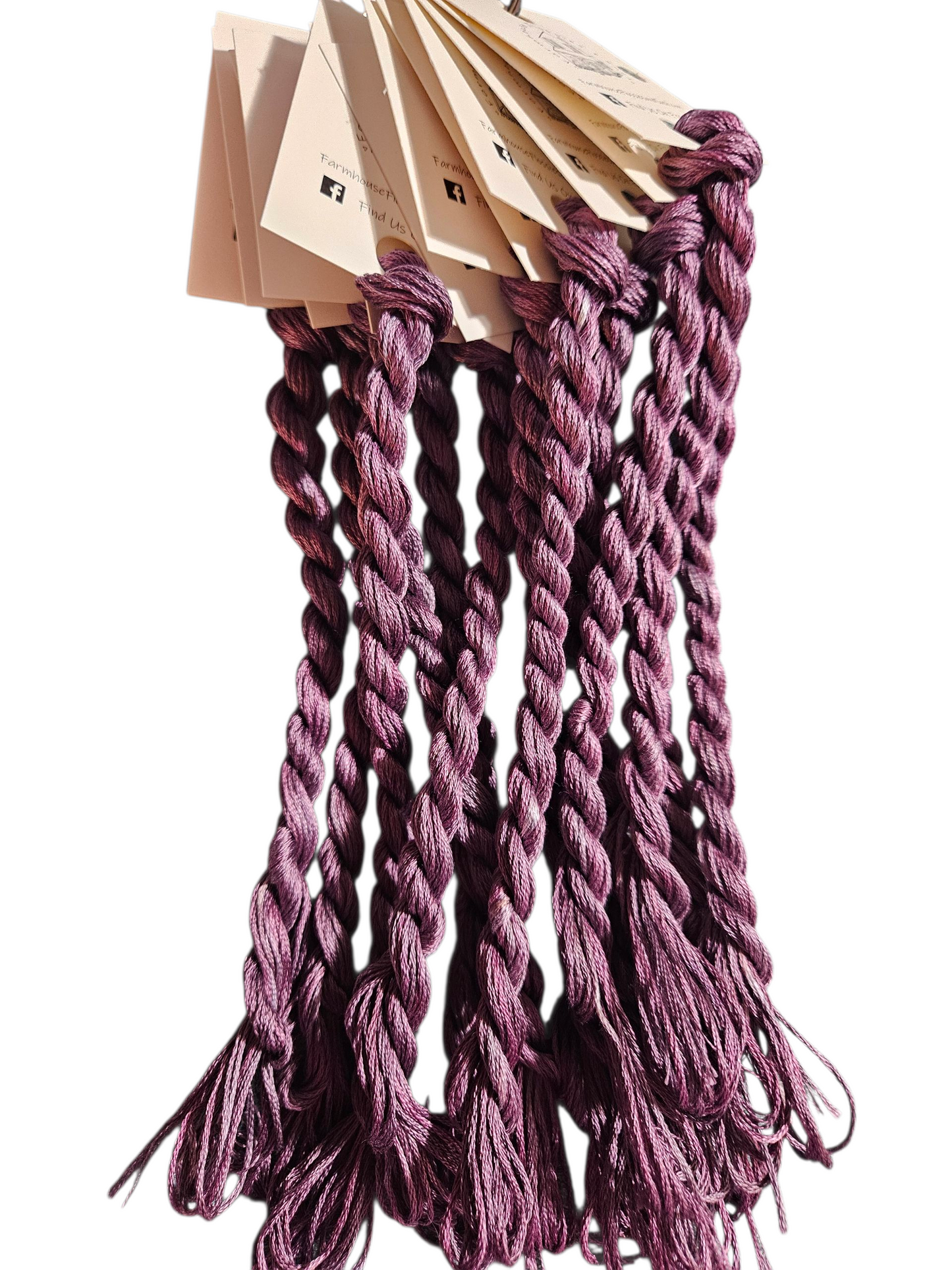 Farmhouse Flossies ~ Plum Crazy