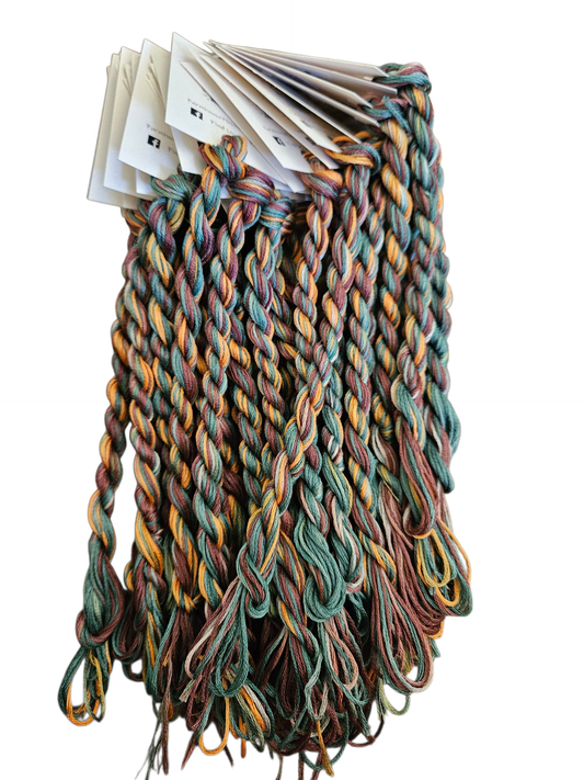 Farmhouse Flossies ~ 70's Afghan